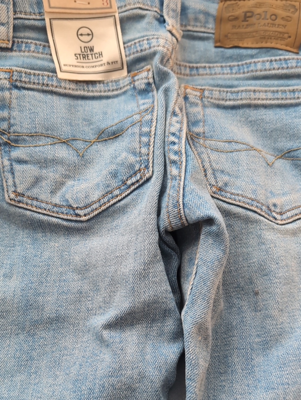 Polo Ralph Lauren Little Boys Sullivan Slim Low Stretch Denim Jeans- 3
